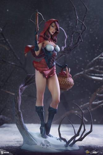 FAIRYTALE FANTASIES - Czerwony Kapturek - Statuetka "48x22x22cm