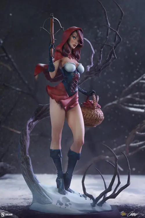 FAIRYTALE FANTASIES - Czerwony Kapturek - Statuetka "48x22x22cm