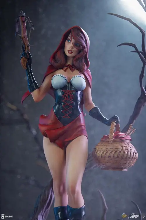 FAIRYTALE FANTASIES - Czerwony Kapturek - Statuetka "48x22x22cm