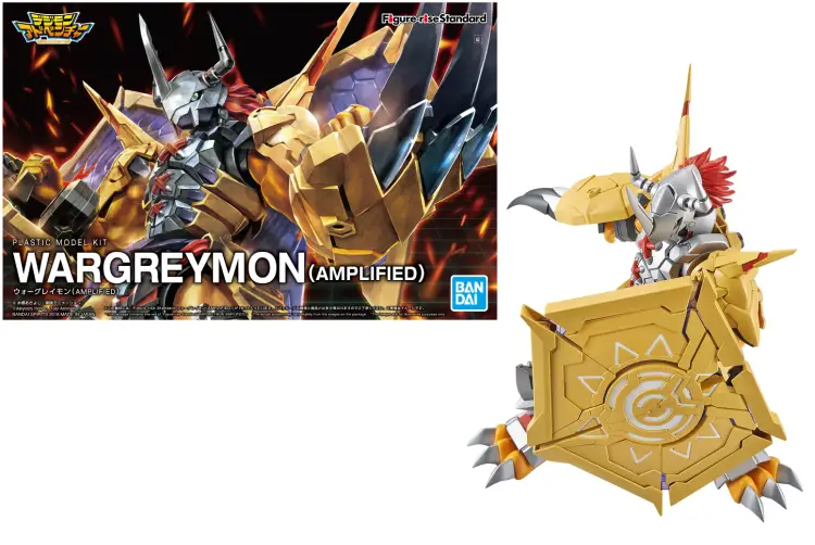 DIGIMON - Wzmocniony figurkowy standardowy Wargreymon - Zestaw modelarski
