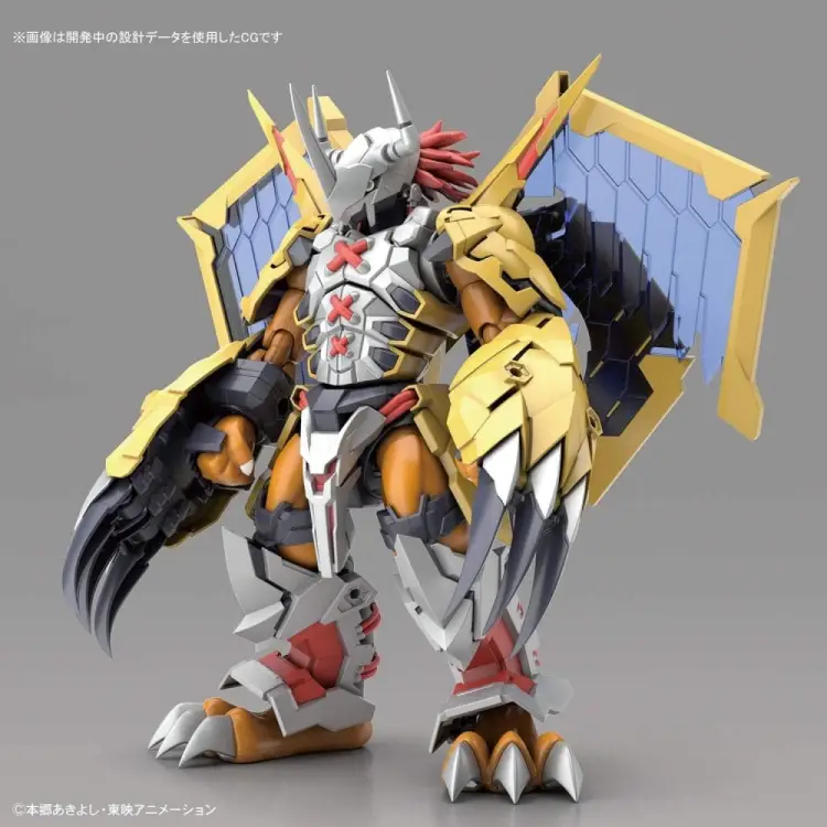 DIGIMON - Wzmocniony figurkowy standardowy Wargreymon - Zestaw modelarski