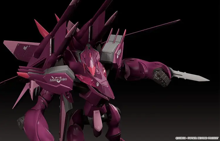 FAFNER W AZURZE - Fafner Mark Sieben - Zestaw modelarski Moderoid 19 cm