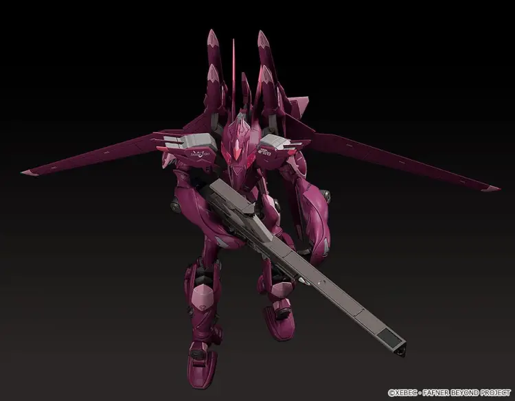 FAFNER W AZURZE - Fafner Mark Sieben - Zestaw modelarski Moderoid 19 cm