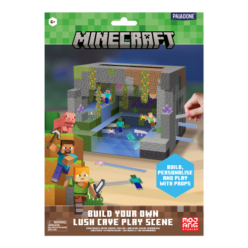 MINECRAFT - Zestaw konstrukcyjny Scena 3D