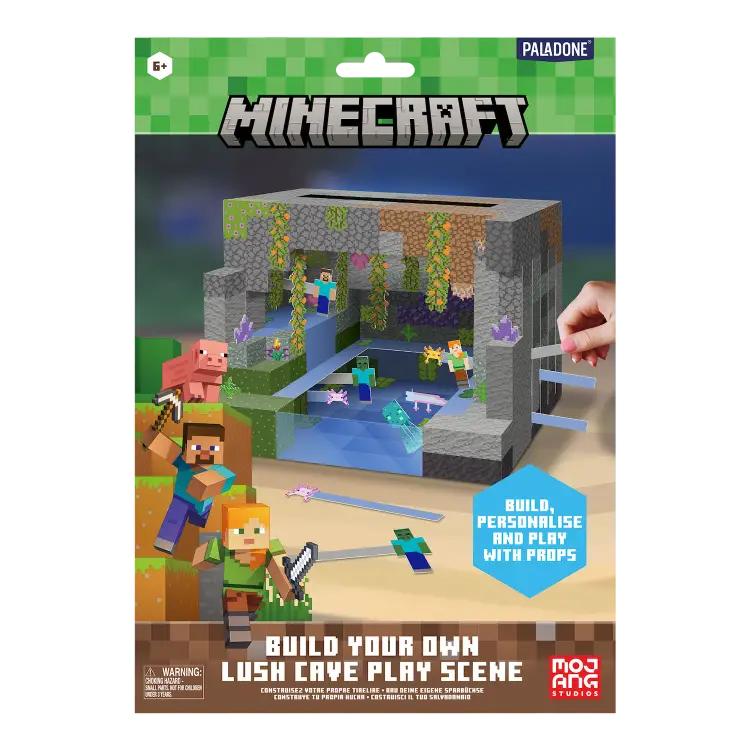 MINECRAFT - Zestaw konstrukcyjny Scena 3D