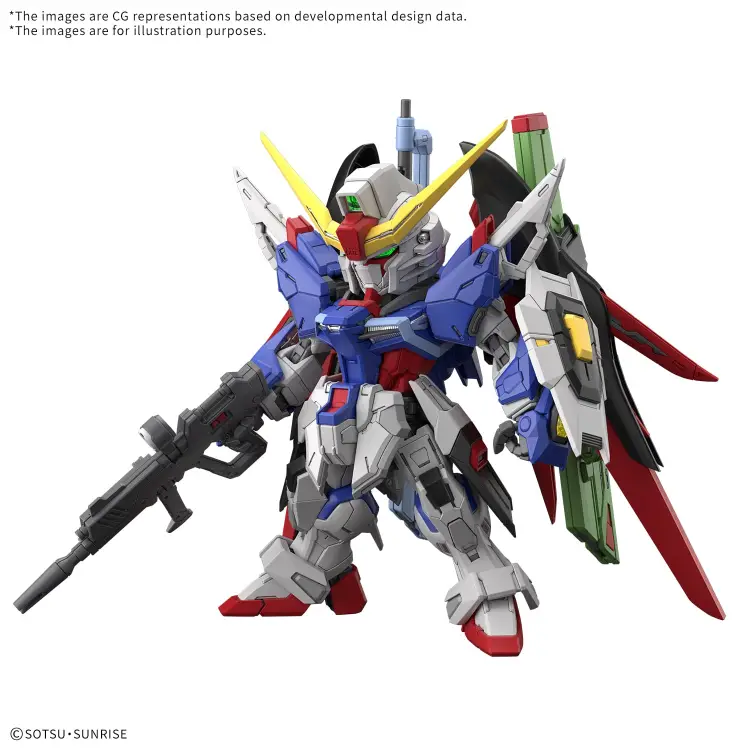 GUNDAM - MGSD Destiny Gundam - Zestaw modelarski