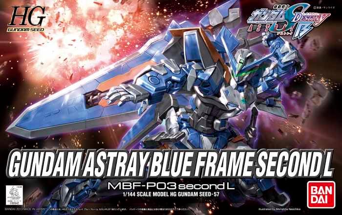 GUNDAM - HG Astray Blue Frame Second L 1/144 - Zestaw modelarski