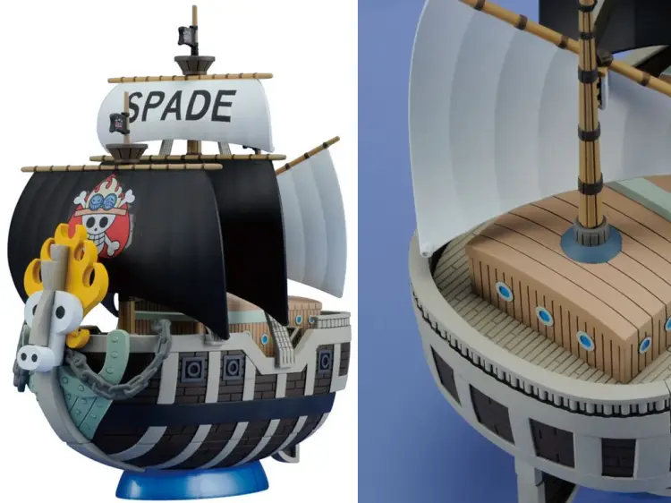 JEDEN MODEL - Zestaw modelarski - Statek - Piraci Spade'a