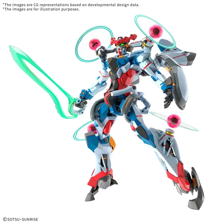 GUNDAM - HG 1/144 GQuuuuuuX (Endymion Unit Awakened) - Zestaw modelarski