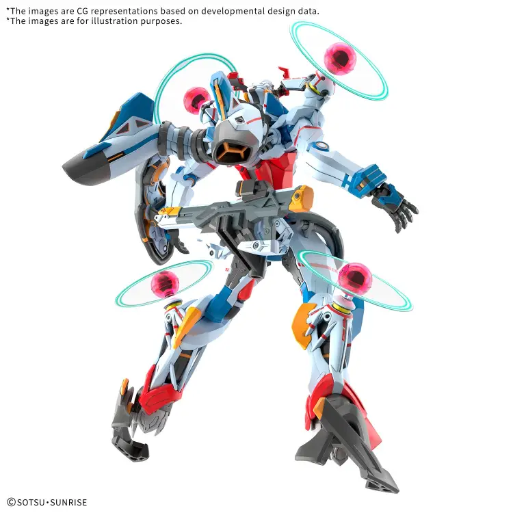 GUNDAM - HG 1/144 GQuuuuuuX (Endymion Unit Awakened) - Zestaw modelarski