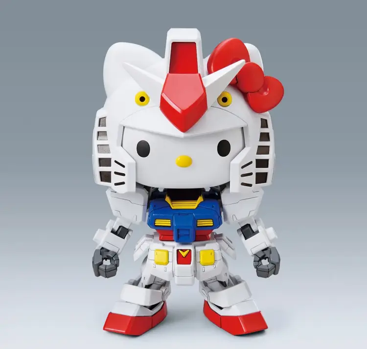 GUNDAM - Hello Kitty EX-8-2 Gndam Ex-Standard - Zestaw modelarski