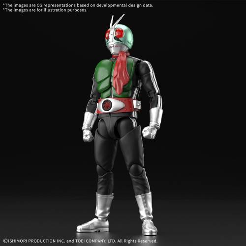 KAMEN RIDER - Figurka standardowa zamaskowanego jeźdźca 1 - Zestaw modelarski