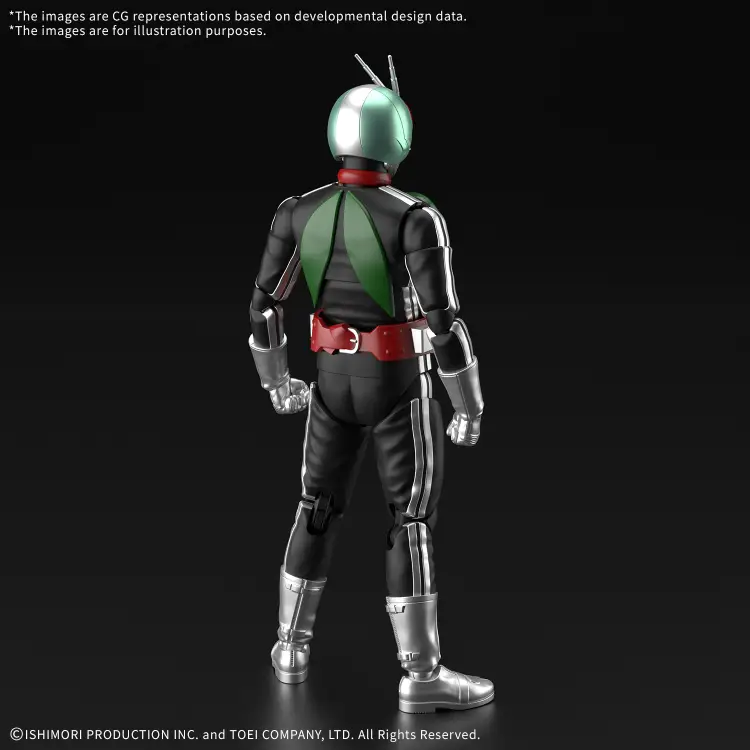 KAMEN RIDER - Figurka standardowa zamaskowanego jeźdźca 1 - Zestaw modelarski
