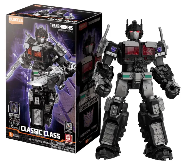 TRANSFORMERS - Nemesis Prime - Zestaw modelarski Classic Class Blokees