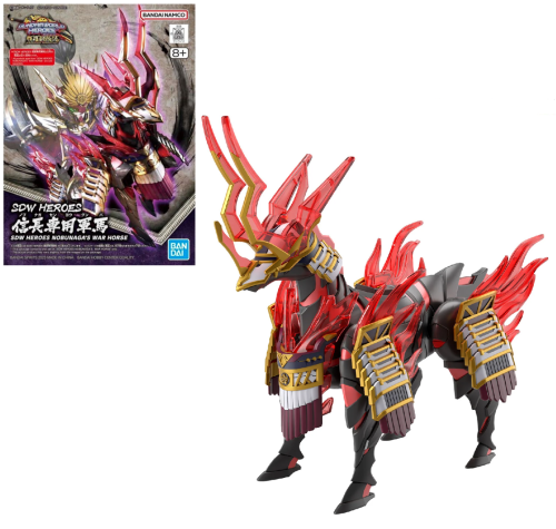 GUNDAM - SDW Heroes Nobunaga's War Horse - Zestaw modelarski