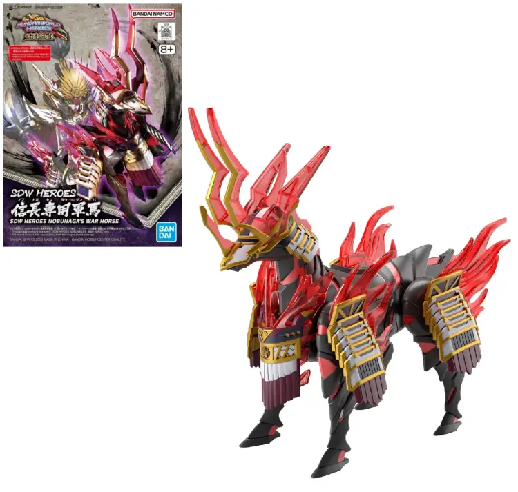 GUNDAM - SDW Heroes Nobunaga's War Horse - Zestaw modelarski