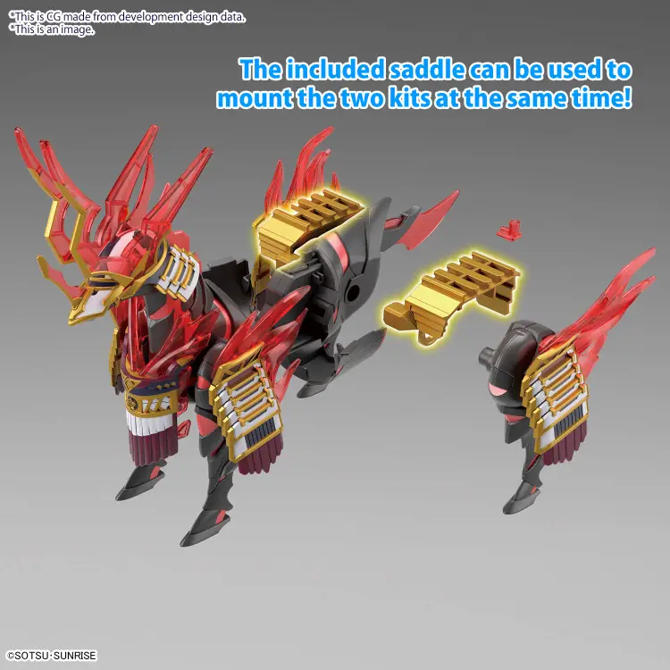 GUNDAM - SDW Heroes Nobunaga's War Horse - Zestaw modelarski