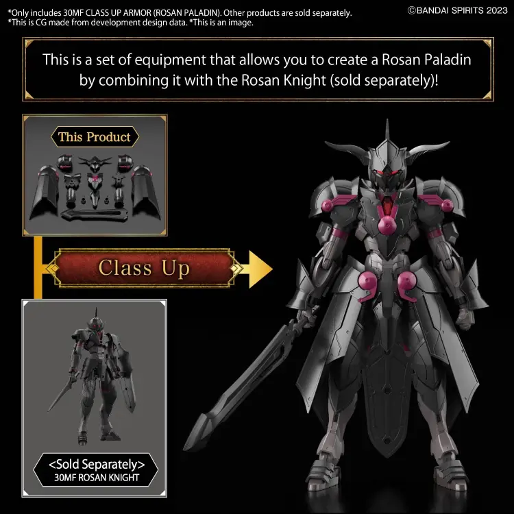 30MF - Class Up Armor (Rosan Paladin) - Zestaw modelarski
