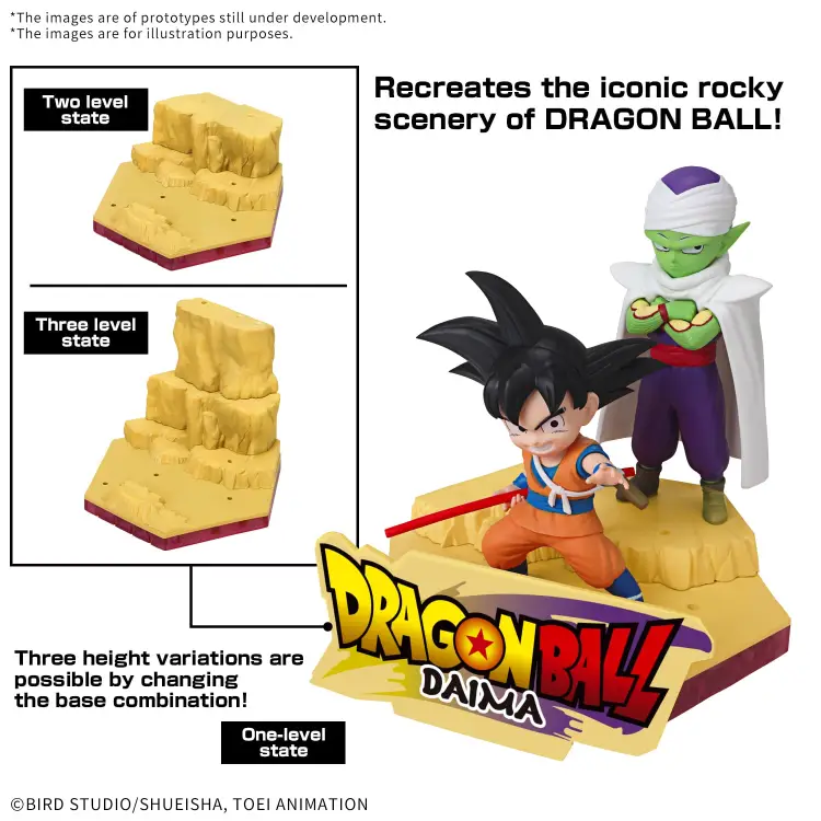 DRAGON BALL DAIMA - Son Goku (mini) i Piccolo (mini) - Zestaw modelarski