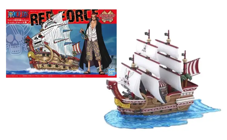 ONE PIECE - Zestaw modelarski - Statek - Red Force
