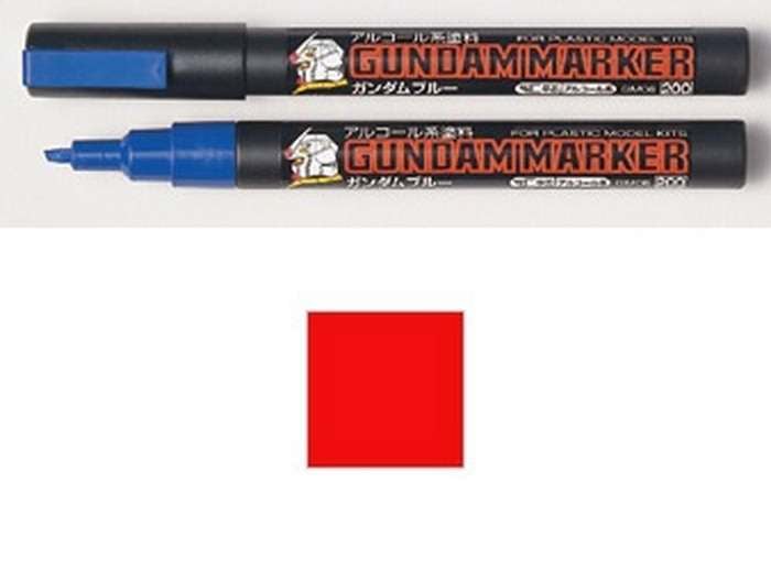 GUNDAM - Marker Gundam GM-07 czerwony