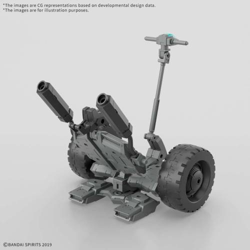 GUNDAM - 30MM 1/144 Pojazd z rozszerzonym uzbrojeniem B - Zestaw modelarski