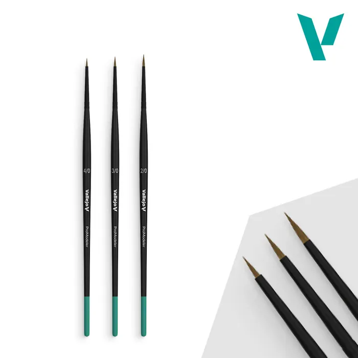 GUNDAM TOOLS - Zestaw 3 pędzli definiujących z serii Pro Modeler nr 4/3/2