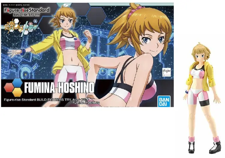 BUILD FIGHTERS - Figurka Fumina Hoshino - Zestaw modelarski