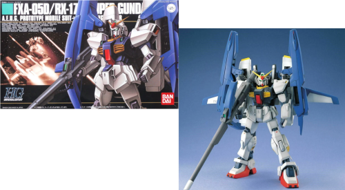 GUNDAM - HGUC - FXA-05D/RX178 Super Gundam 1/144 - Zestaw modelarski