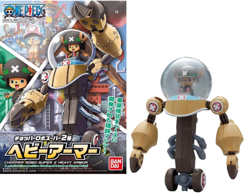 ONE PIECE - Zestaw modelarski - Chopper Robo Super 2 Heavy Armor - 10 CM