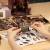 MINIATUROWY DOMEK - DIY - księgarnia astrologiczna - 155szt + oświetlenie LED