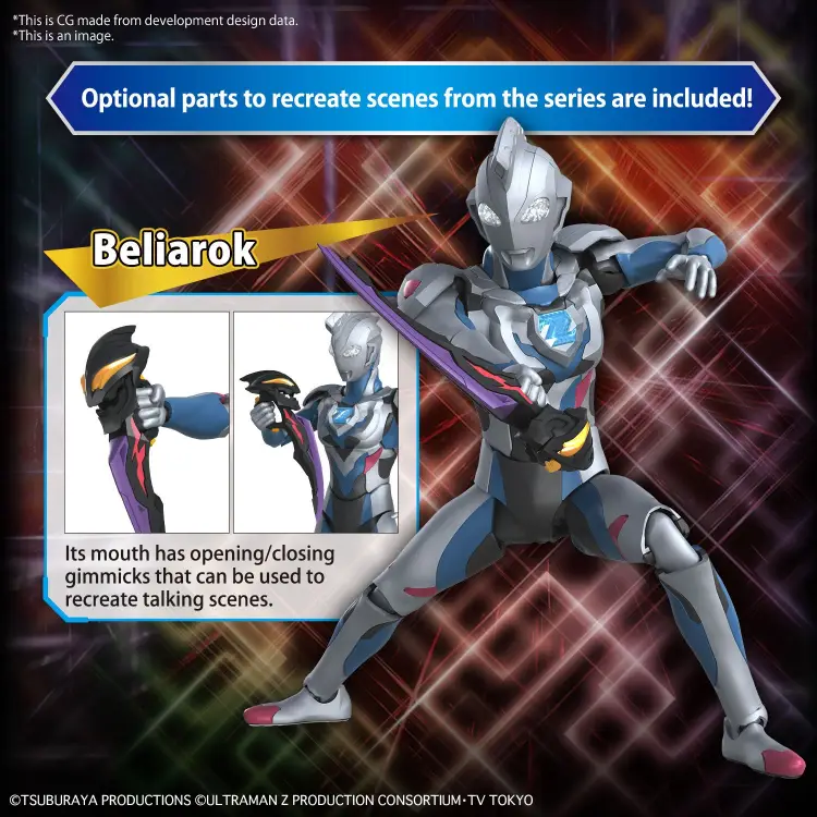 ULTRAMAN - Figurka standardowa Ultraman Z Original - Zestaw modelarski