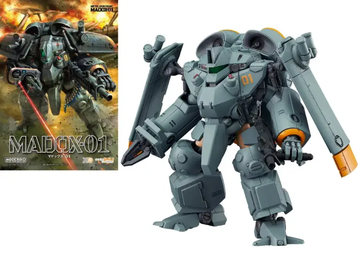 METAL SKIN PANIC - MADOX-01 - plastikowy zestaw modelarski Moderoid - 12 cm