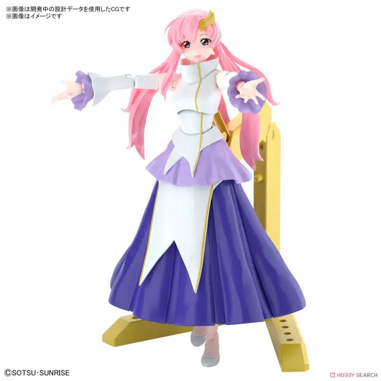 GUNDAM - Zestaw modelarski z figurką - Standard SEED Lacus Clyne