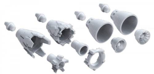 GUNDAM - Builders Parts HD 1/144 MS Vernier 01 - Zestaw modelarski