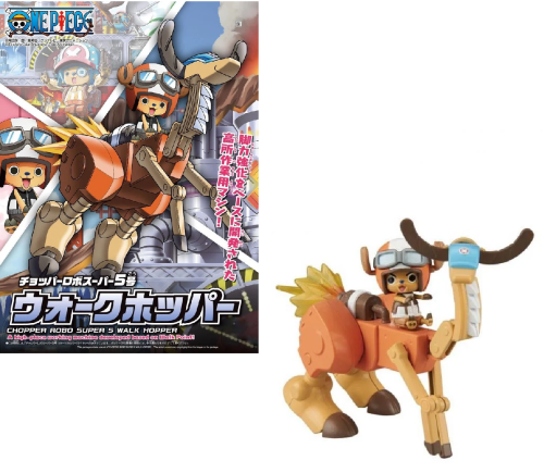JEDEN MODEL - Zestaw modelarski - Chopper Robo Super 5 Walk Hopper - 10 CM