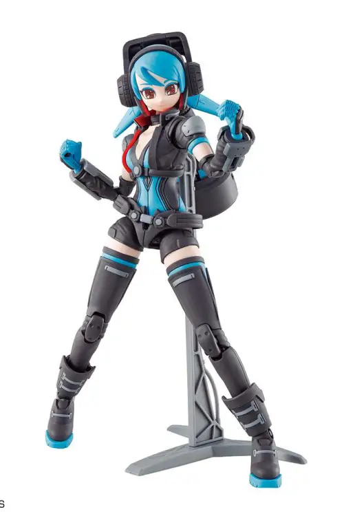 GIRL GUN LADY - Lady Commander Alice - Zestaw modelarski