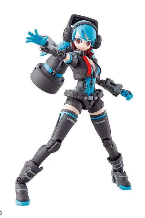 GIRL GUN LADY - Lady Commander Alice - Zestaw modelarski