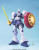 GUNDAM - MG 1/100 GYAN - Zestaw modelarski