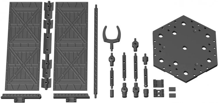 GUNDAM - Customize Scene Base 01 - Zestaw modelarski