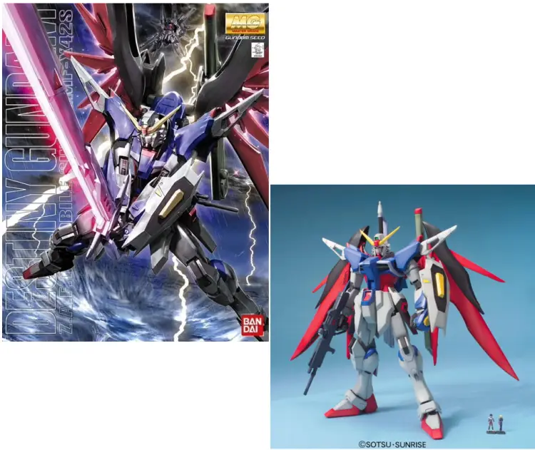 GUNDAM - MG Destiny Gundam 1/100 - Zestaw modelarski