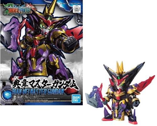 GUNDAM - SD - Sangoku Sokets Dian Wei Gundam Master - Zestaw modelarski - 8 cm