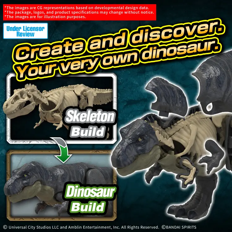 PLANNOSAURUS JURASSIC WORLD - T-Rex - Zestaw modelarski