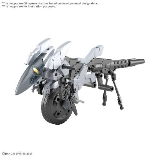 GUNDAM - Pojazd z rozszerzonym uzbrojeniem 30MM 1/144 - Zestaw modelarski