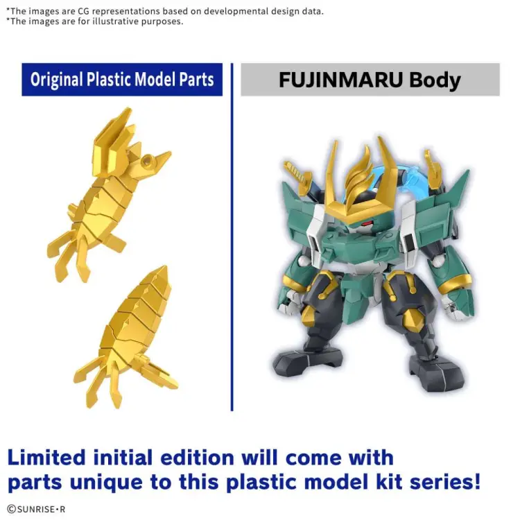 GUNDAM - FUJINMARU * Limitowana edycja początkowa - Zestaw modelarski