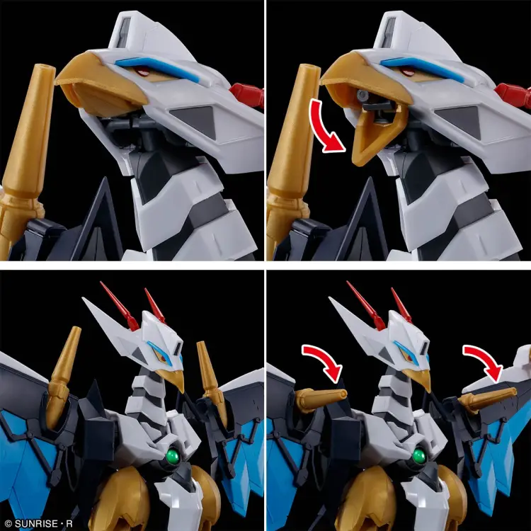 WATARU - HG Amplified IMGN Kujinmaru - Zestaw modelarski