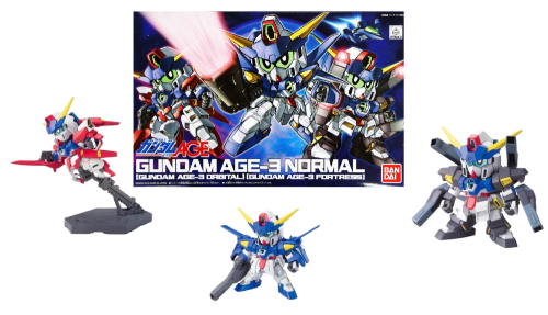 GUNDAM - SD Gundam BB Senshi Gundam Age-3 - Zestaw modelarski