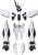 GUNDAM - HGBD:R 1/144 Fake v Unit Alus Support Detail Set - Zestaw modelarski
