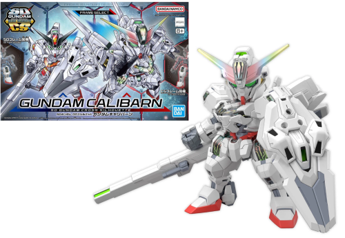 GUNDAM - SD Gundam Cross Silhouette Gundam Calibarn - Zestaw modelarski