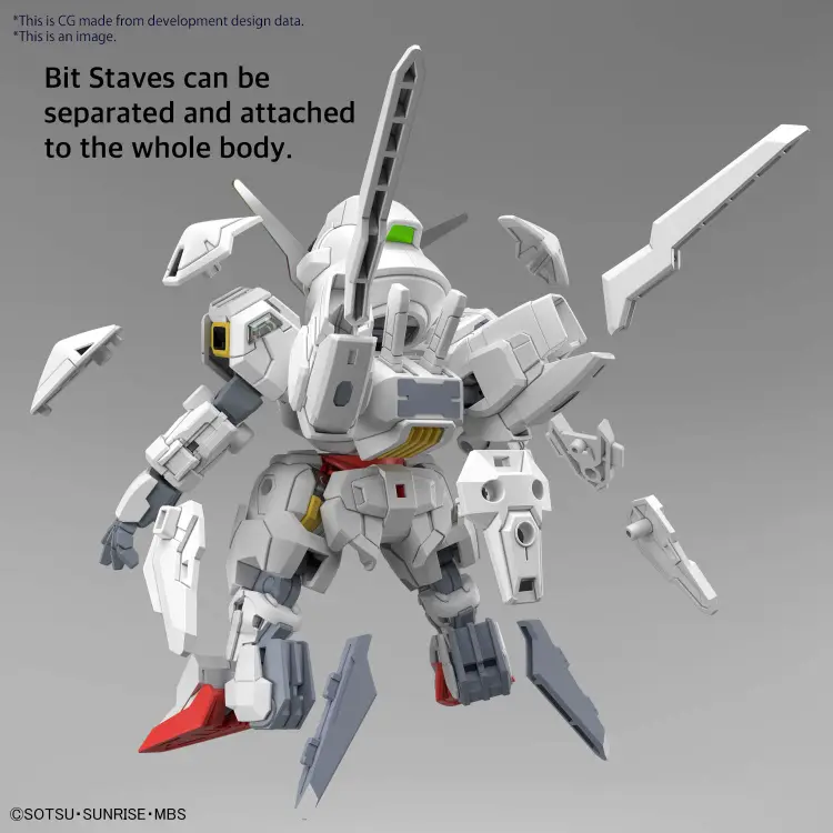 GUNDAM - SD Gundam Cross Silhouette Gundam Calibarn - Zestaw modelarski